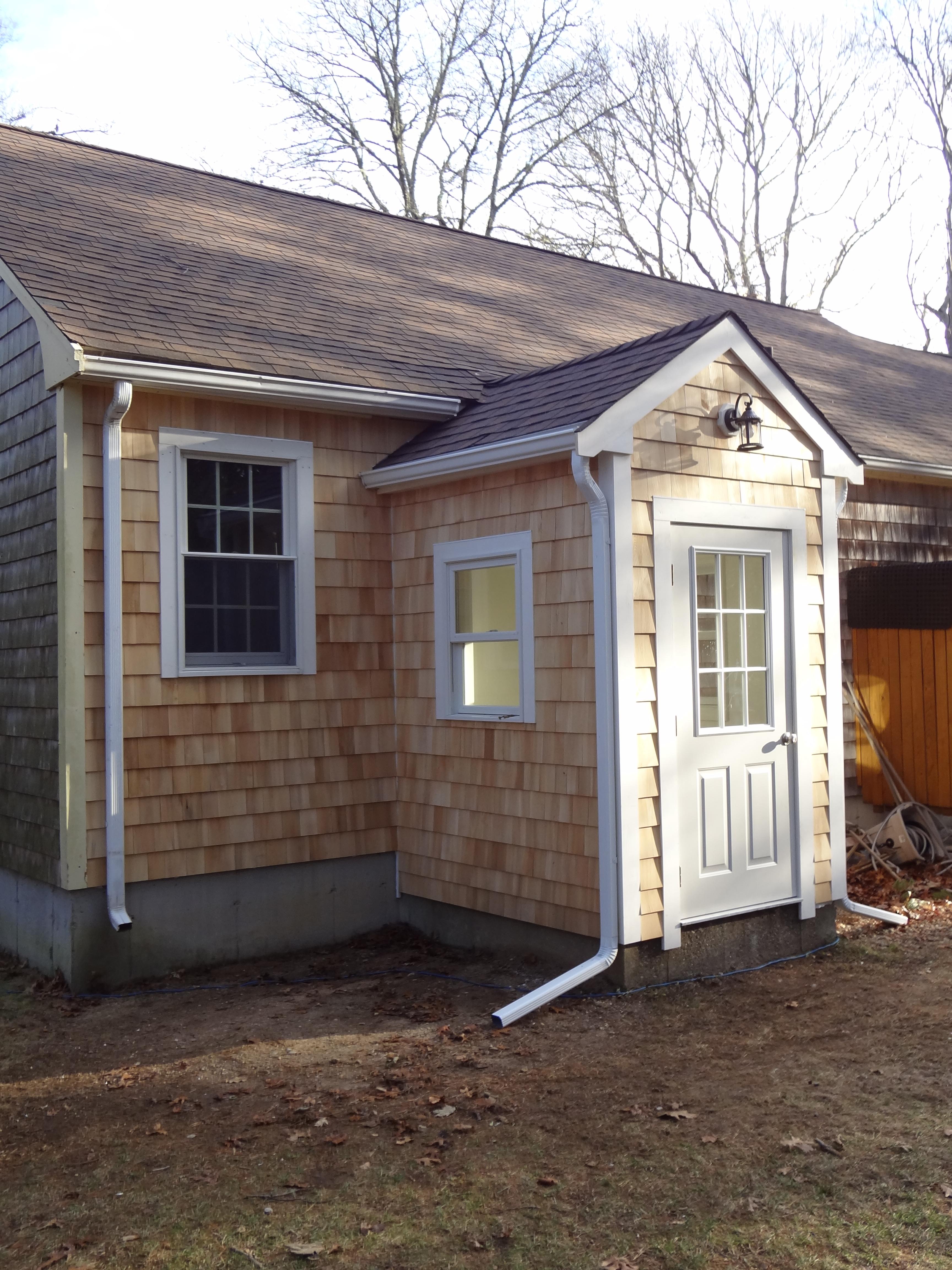 Osterville Basement Entry After 1